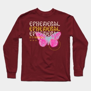 Ephemeral : Butterfly Long Sleeve T-Shirt